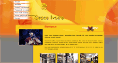 Desktop Screenshot of graceivoire.com